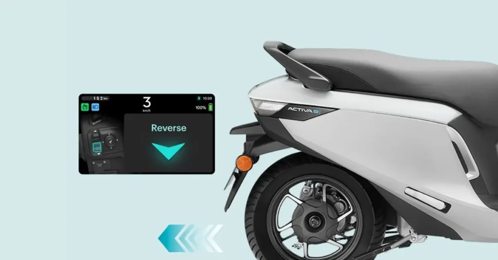 Honda Activa Electric backside