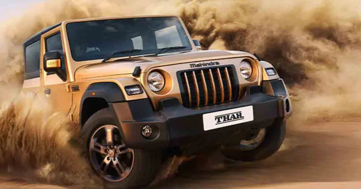 Mahindra Thar 3-Door facelift
