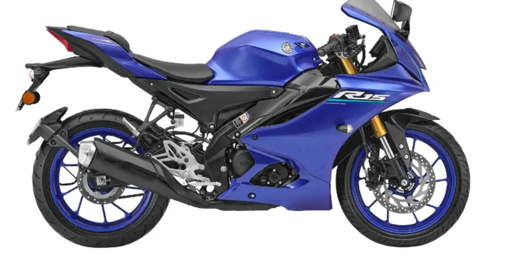 2025 Yamaha R15 Blue Color