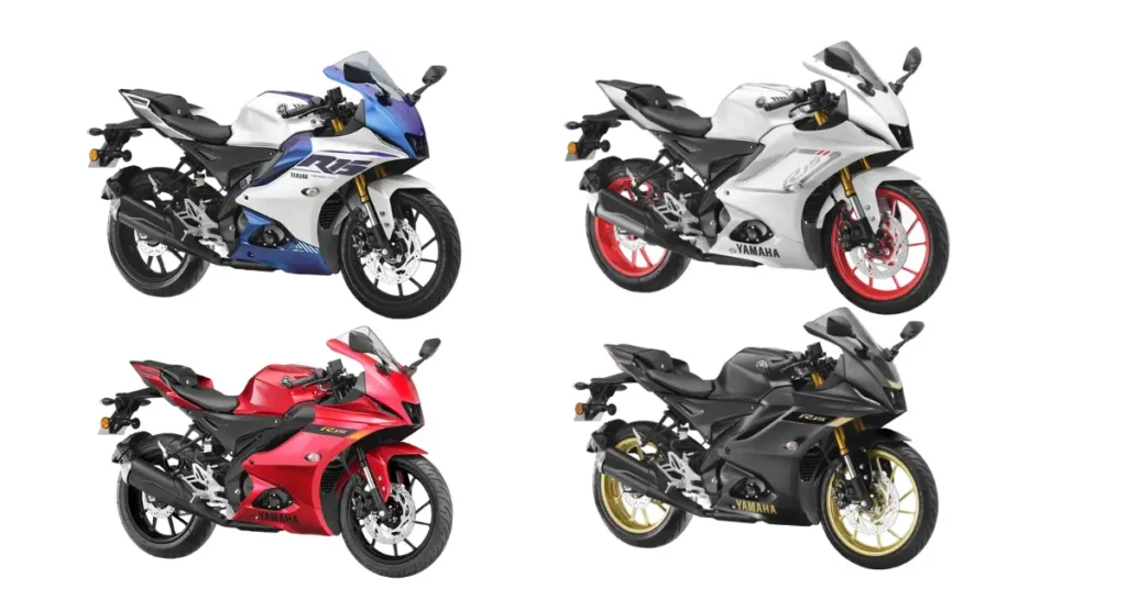 2025 Yamaha R15 Color Options