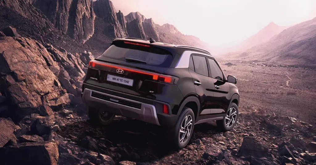 Hyundai Creta King Edition On a Hill