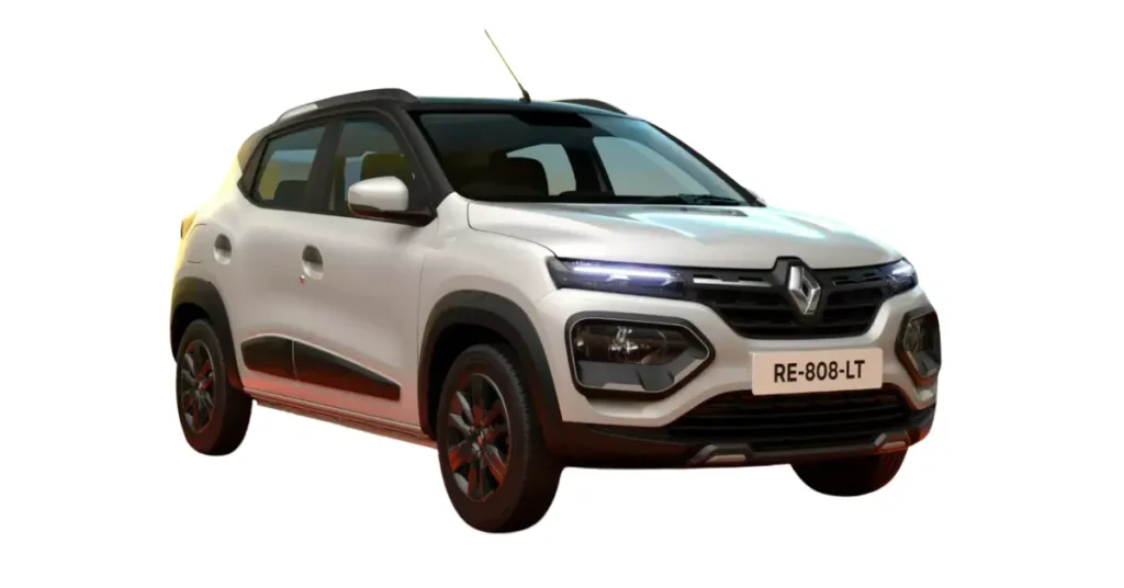 Renault Kwid Facelift white background