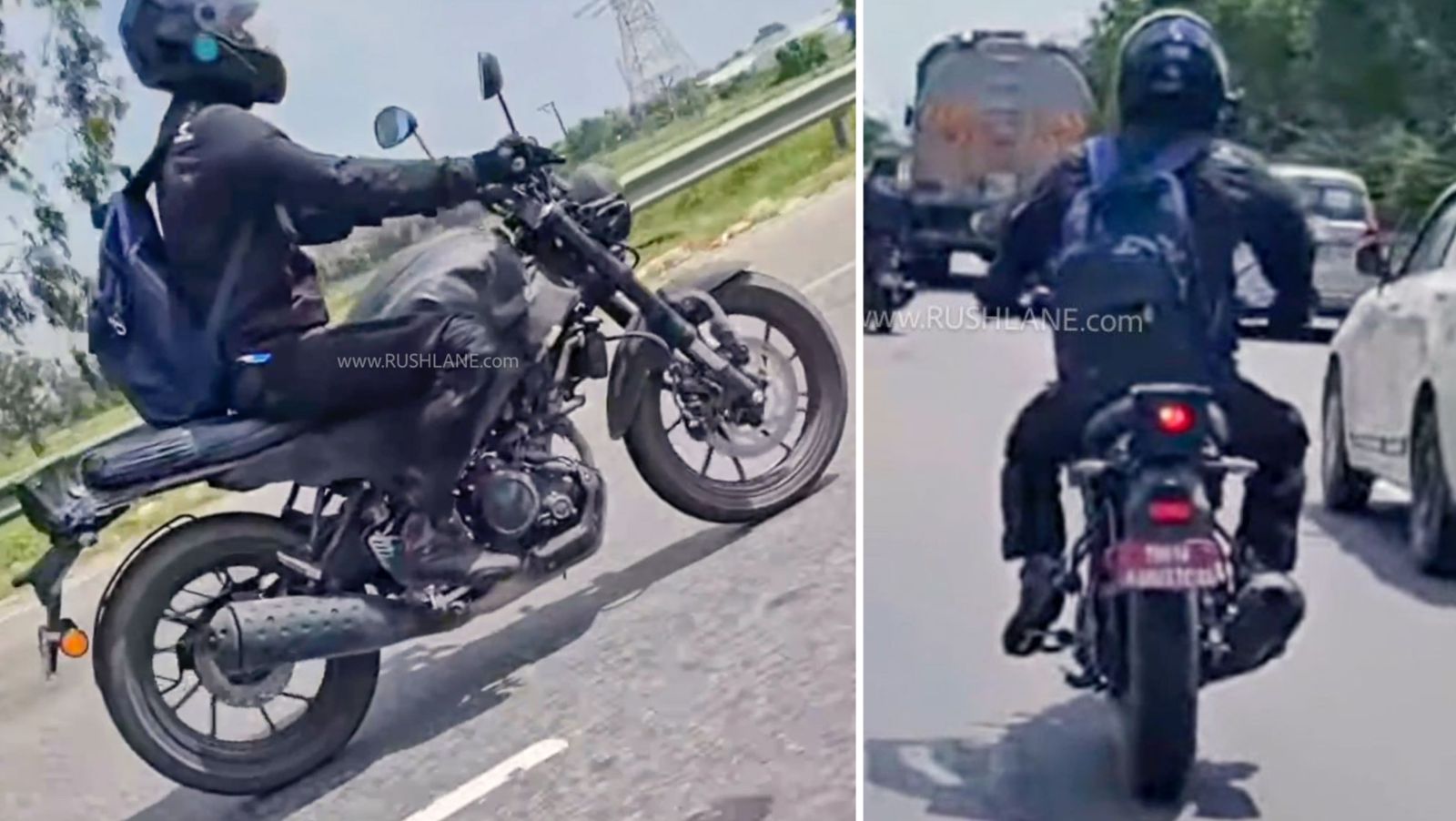Yamaha XSR155 Spied Testing 2