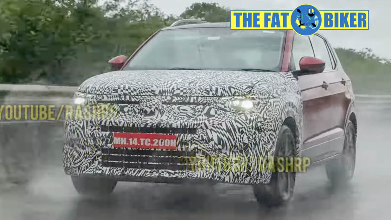 volkswagen taigun faceift spied 7